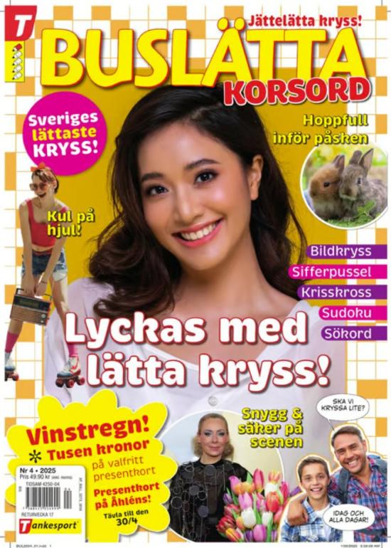 Buslätta Korsord
